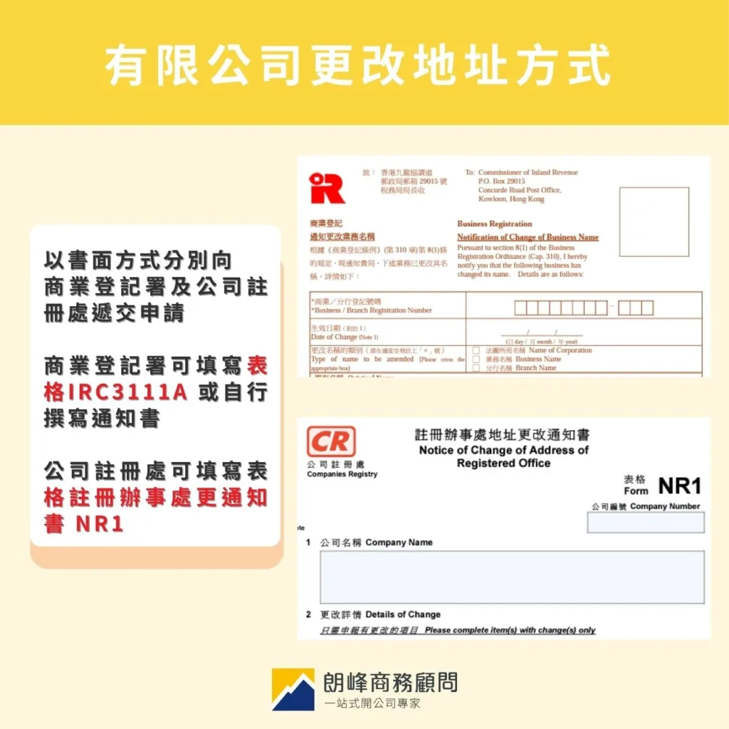 公司 登記 英文 地址 (97) 사진